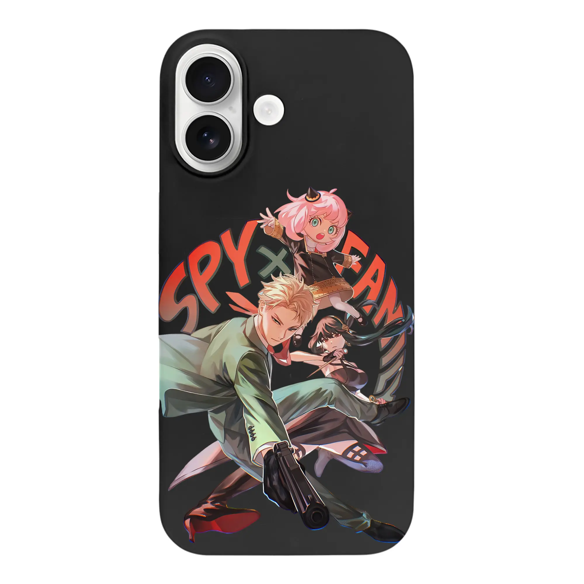 スパイファミリー グッズ,ロイド・フォージャー（Loid Forger） - iPhone 17 シリーズ シリコンケース 薄型 耐衝撃 指紋防止 ソフトタッチカバー 精密フィット 傷防止 保護ケース iPhone 17/17 Air/17 Pro/17 Pro Max 対応